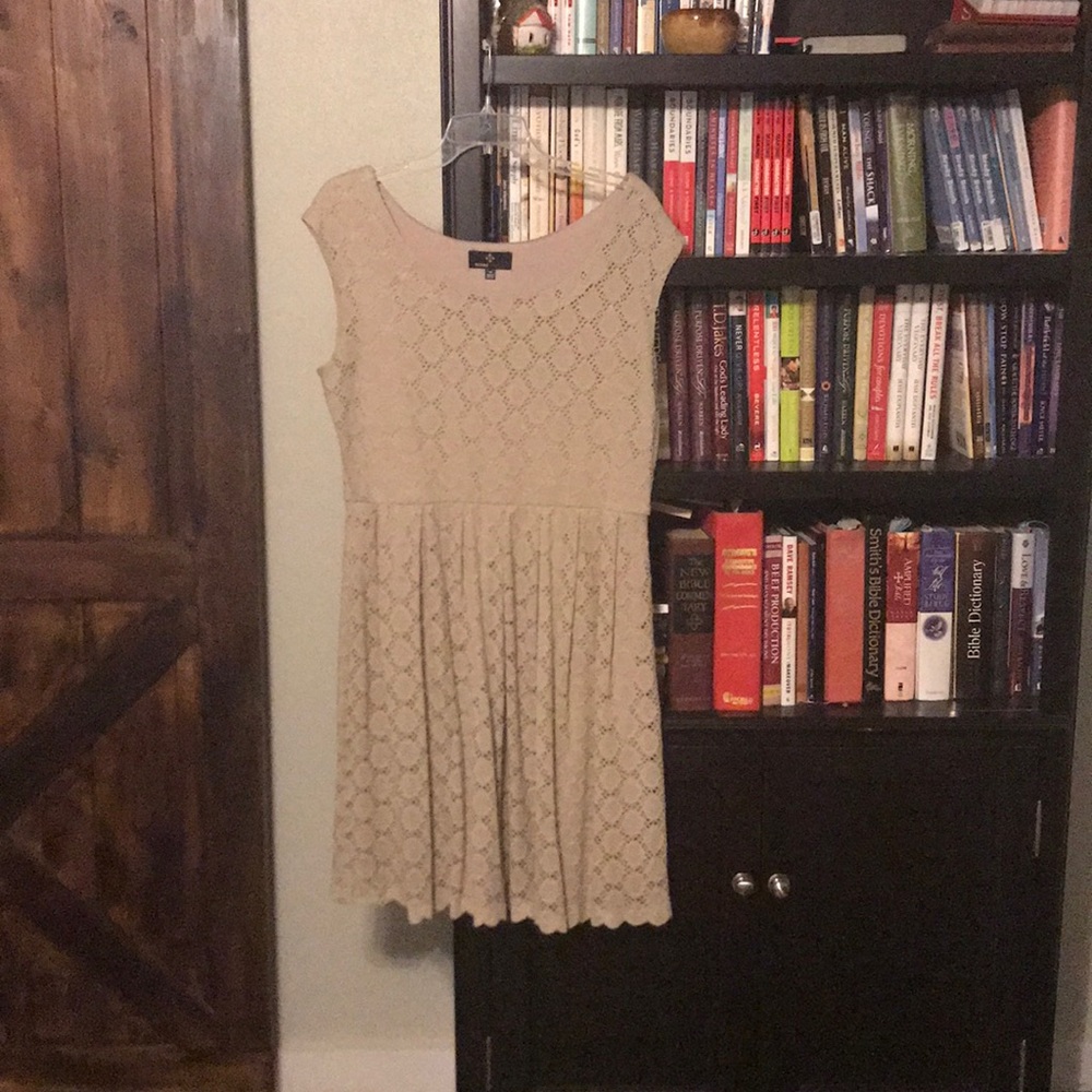Light brown dress